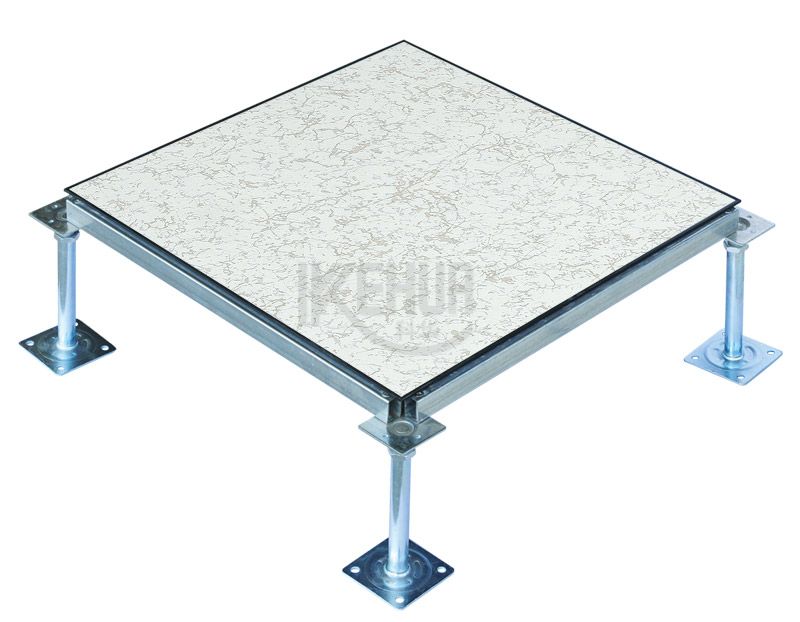 Anti-static steel raised access floor with edge  (HDG)