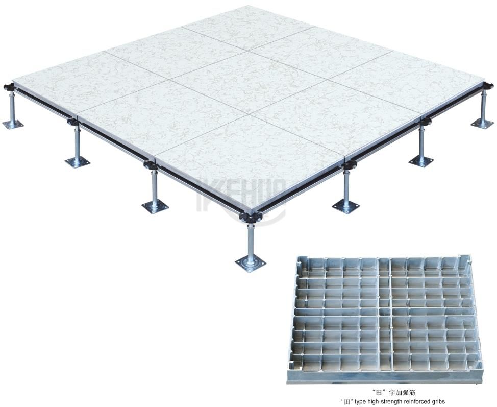 Anti-static Aluminum raised access floor (HDL)